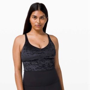 LULULEMON CRUSHED VELVET ALIGN TANK*